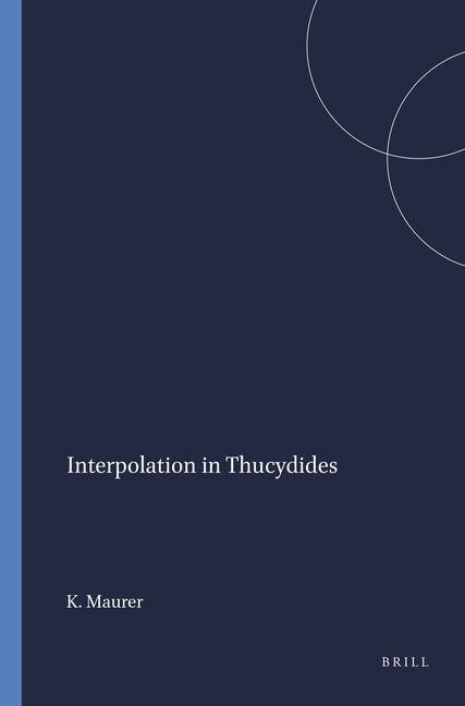 Produktbild: Interpolation in Thucydides