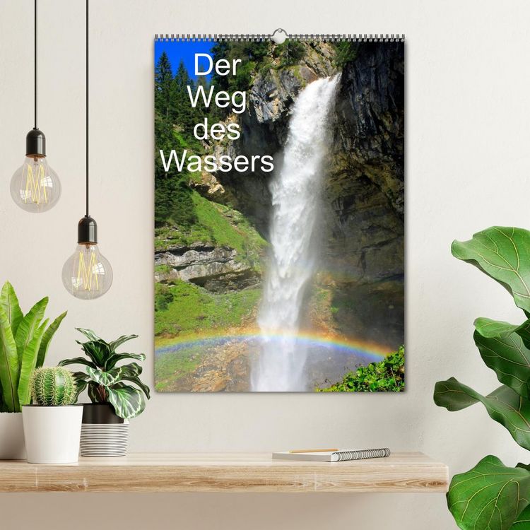 Produktbild: Der Weg des Wassers (Wandkalender 2026 DIN A2 hoch), CALVENDO Monatskalender
