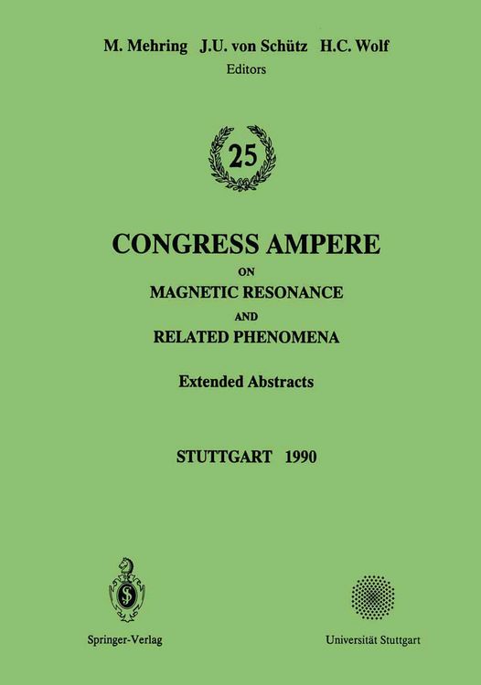 Produktbild: 25th Congress Ampere on Magnetic Resonance and Related Phenomena