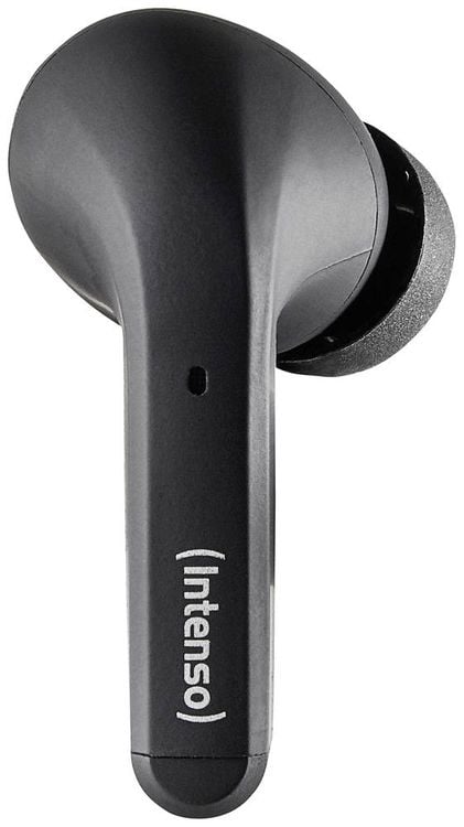 Produktbild: Intenso T300A In Ear Headset Bluetooth® Stereo Schwarz Noise Cancelling Batterieladeanzeige, Headset, Ladecase, Touch-Steuerung