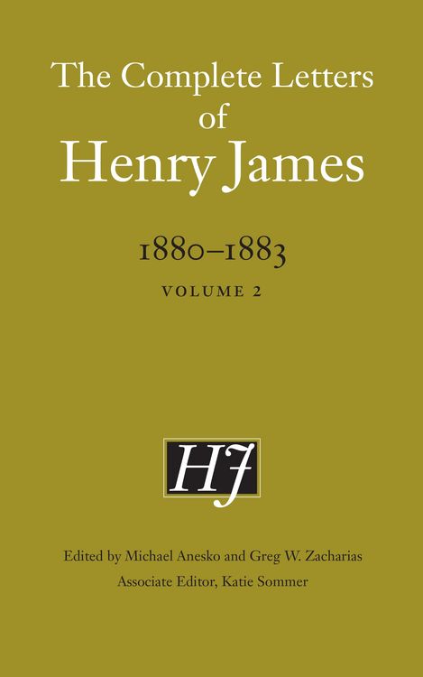 Produktbild: Complete Letters of Henry James, 1880-1883