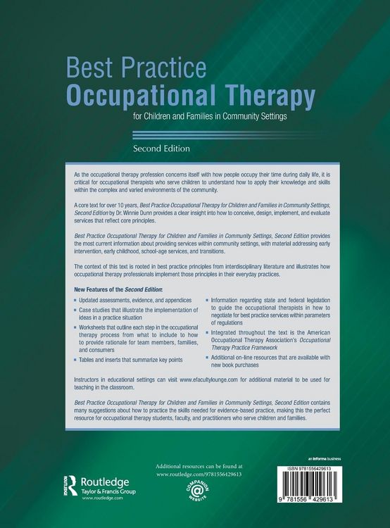 Produktbild: Best Practice Occupational Therapy for Children and Families in Community Settings