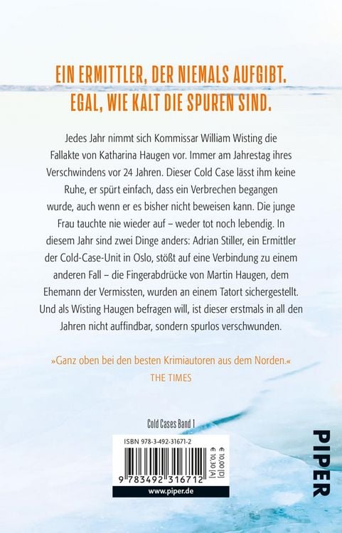 Produktbild: Wisting und der Tag der Vermissten