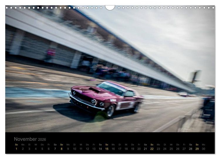 Produktbild: Flying Ford Mustang (Wandkalender 2026 DIN A3 quer), CALVENDO Monatskalender