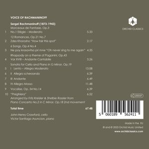 Produktbild: Voice of Rachmaninoff