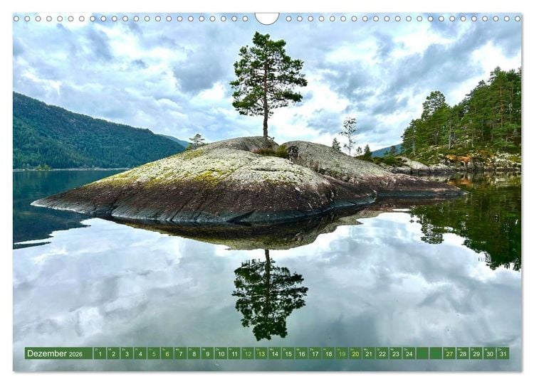 Produktbild: Erlebe mit mir das wilde Norwegen (Wandkalender 2026 DIN A3 quer), CALVENDO Monatskalender