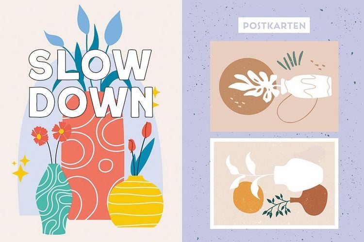 Produktbild: Flow&reg; Ausmalbuch. Floral Edition