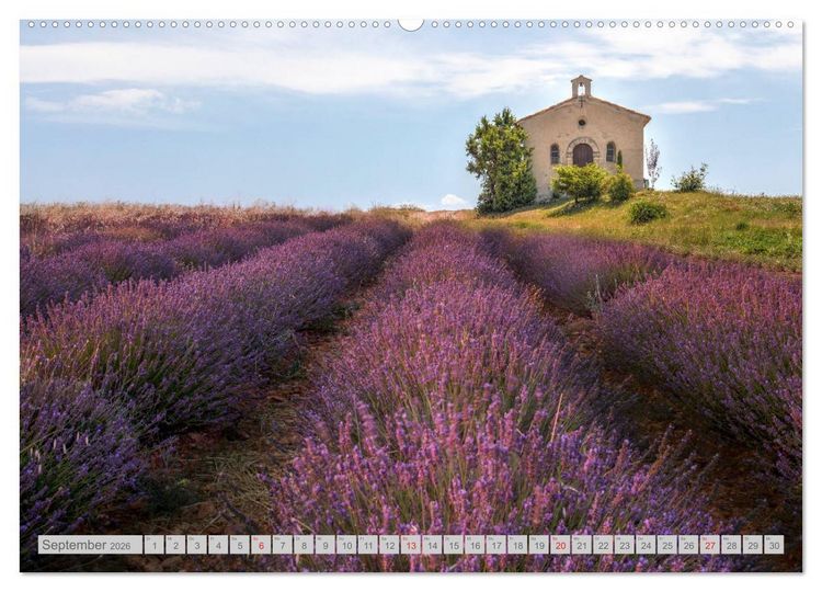Produktbild: Provence, der sinnliche S&uuml;den Frankreichs (Wandkalender 2026 DIN A2 quer), CALVENDO Monatskalender