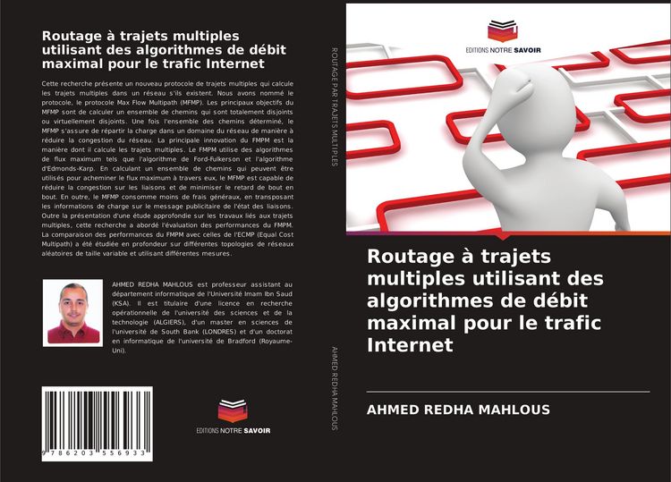 Produktbild: Routage &agrave; trajets multiples utilisant des algorithmes de d&eacute;bit maximal pour le trafic Internet