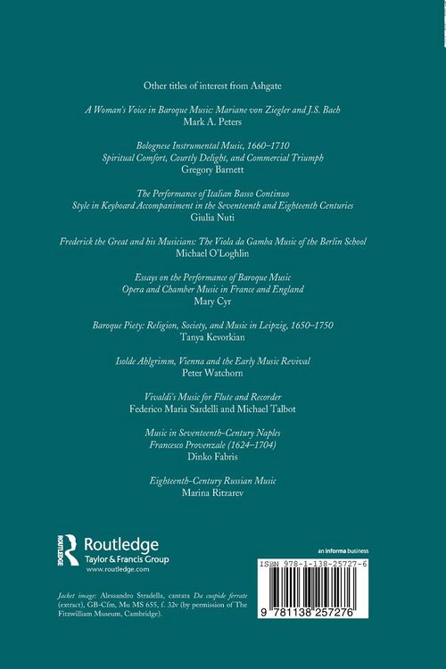 Produktbild: Aspects of the Secular Cantata in Late Baroque Italy