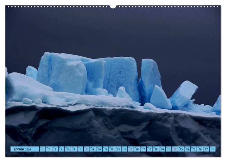 Produktbild: EISIGE GIGANTEN in der DISKOBUCHT (Wandkalender 2026 DIN A2 quer), CALVENDO Monatskalender