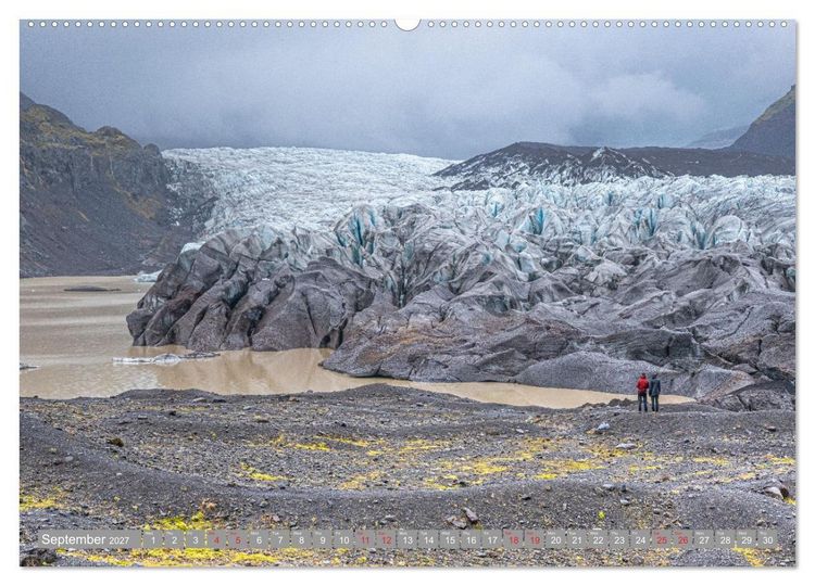 Produktbild: ICELAND pristine landscapes (Wall Calendar 2027 DIN A2 landscape), CALVENDO 12 Month Wall Calendar