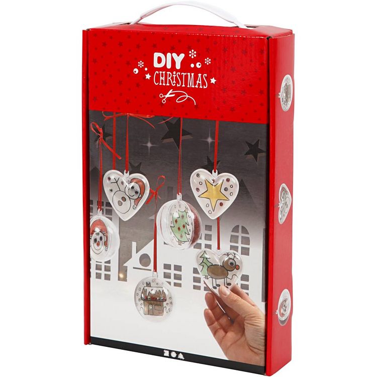 Produktbild: Creativ Company DIY Sets Dekoartikel Weihnachts-Ornamente, 1 Set