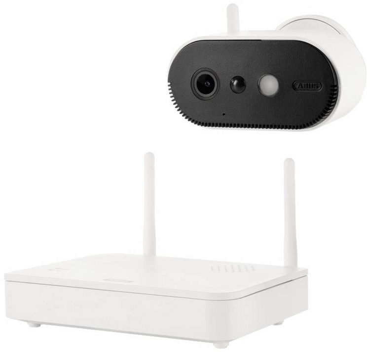Produktbild: ABUS PPIC91000 LAN, WLAN IP-&Uuml;berwachungskamera-Set 4-Kanal 1920 x 1080 Pixel