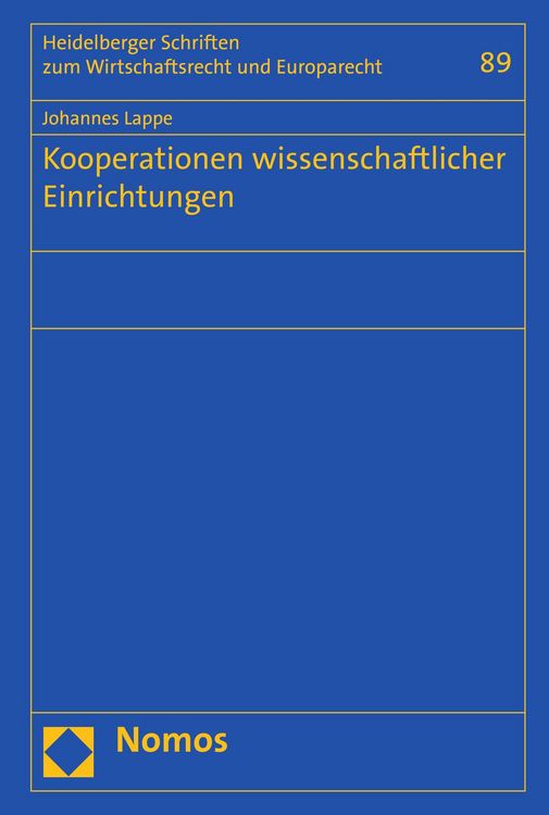 Produktbild: Kooperationen wissenschaftlicher Einrichtungen