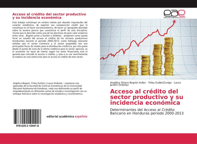 Produktbild: Acceso al cr&eacute;dito del sector productivo y su incidencia econ&oacute;mica