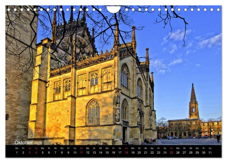 Produktbild: M&uuml;nster - Geschichten aus verschiedenen Jahrhunderten (Wandkalender 2026 DIN A4 quer), CALVENDO Monatskalender