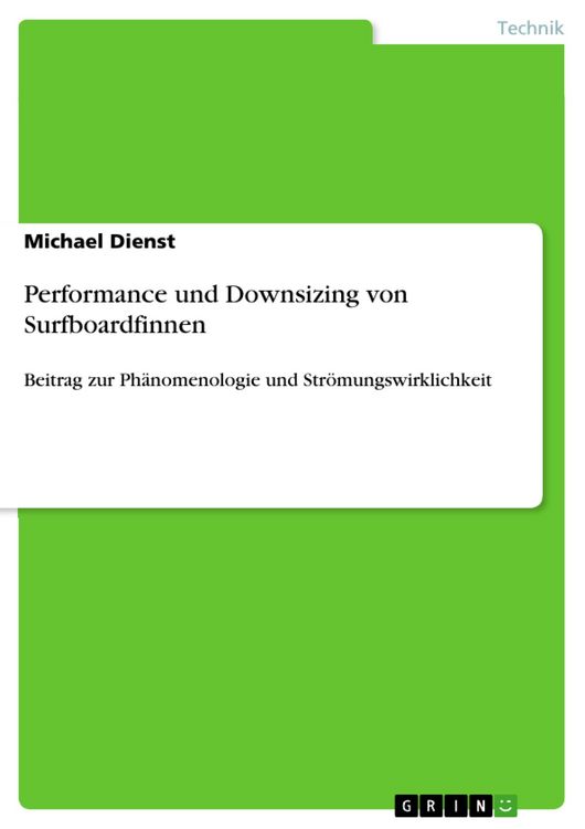 Produktbild: Performance und Downsizing von Surfboardfinnen