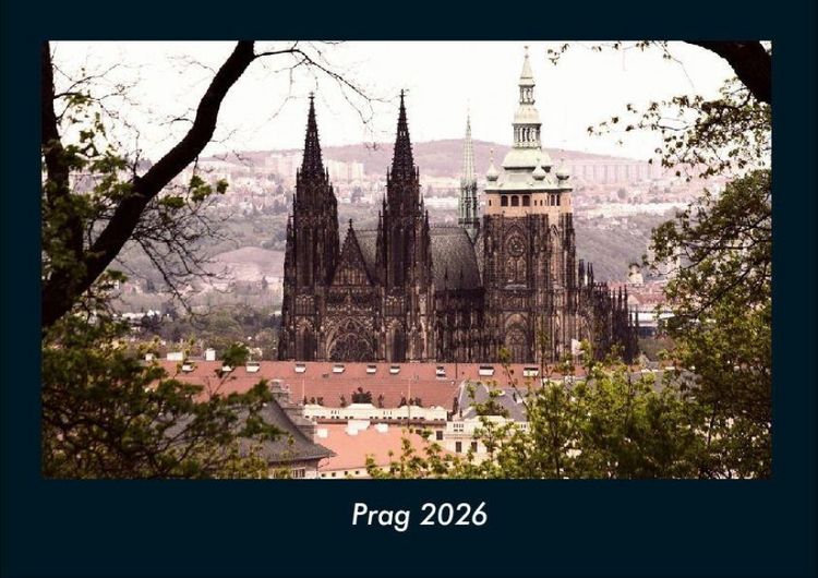 Produktbild: Prag 2026 Fotokalender DIN A4