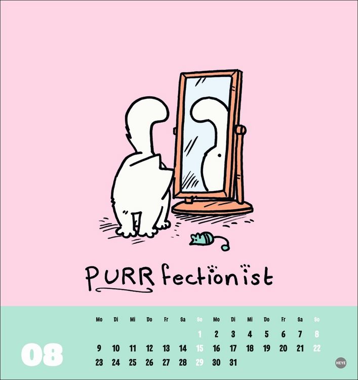 Produktbild: Simons Katze Postkartenkalender 2027