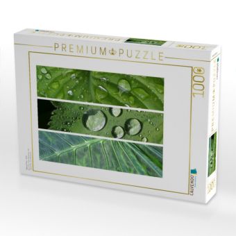 Produktbild: CALVENDO Puzzle Natural Trios - Gr&uuml;n | 1000 Teile Lege-Gr&ouml;&szlig;e 64x48cm Foto-Puzzle f&uuml;r gl&uuml;ckliche Stunden
