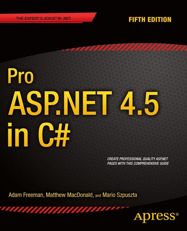 Produktbild: Pro ASP.NET 4.5 in C#