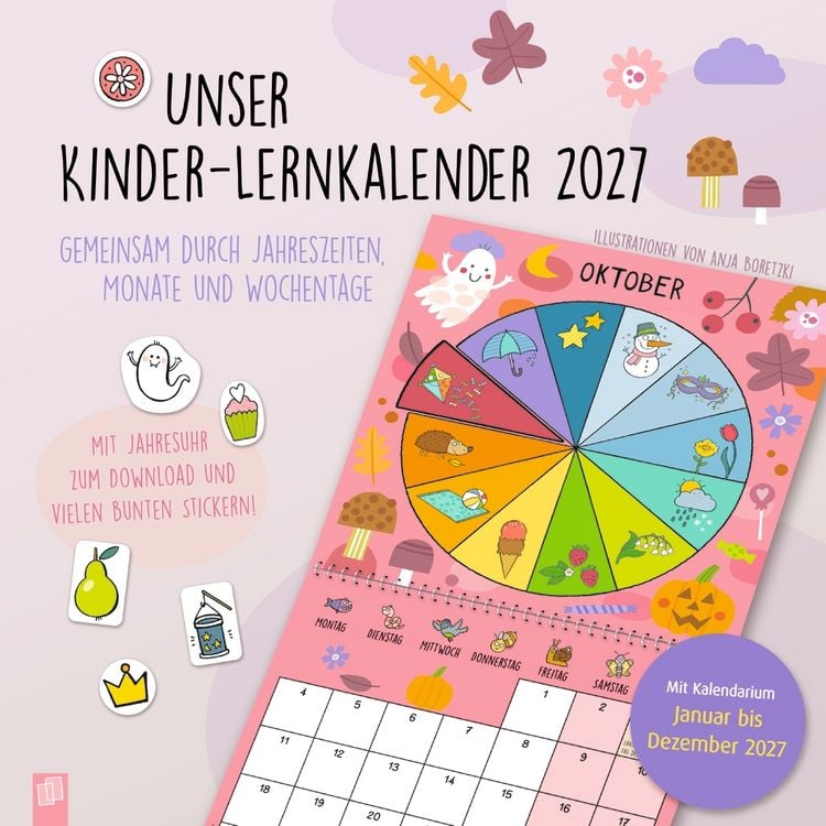 Produktbild: Unser Kinder-Lernkalender 2027