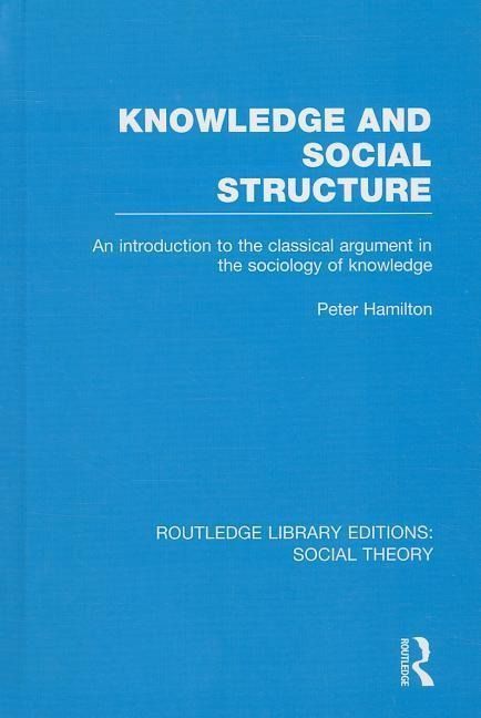 Produktbild: Knowledge & Social Structure