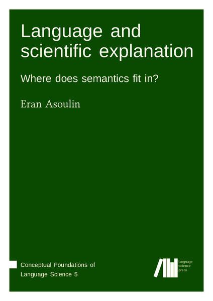 Produktbild: Language and scientific explanation