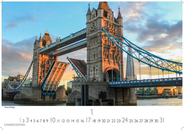 Produktbild: England Kalender 2027 &ndash; Wandkalender | Fotokalender England 35x50cm Grosses Format - Atemberaubende Fotos von bekannten Sehensw&uuml;rdigkeiten und Naturwundern Englands