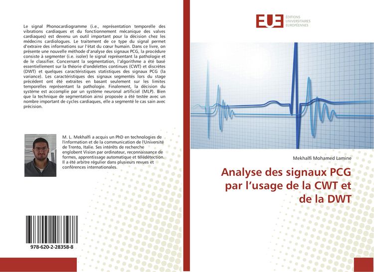 Produktbild: Analyse des signaux PCG par l'usage de la CWT et de la DWT