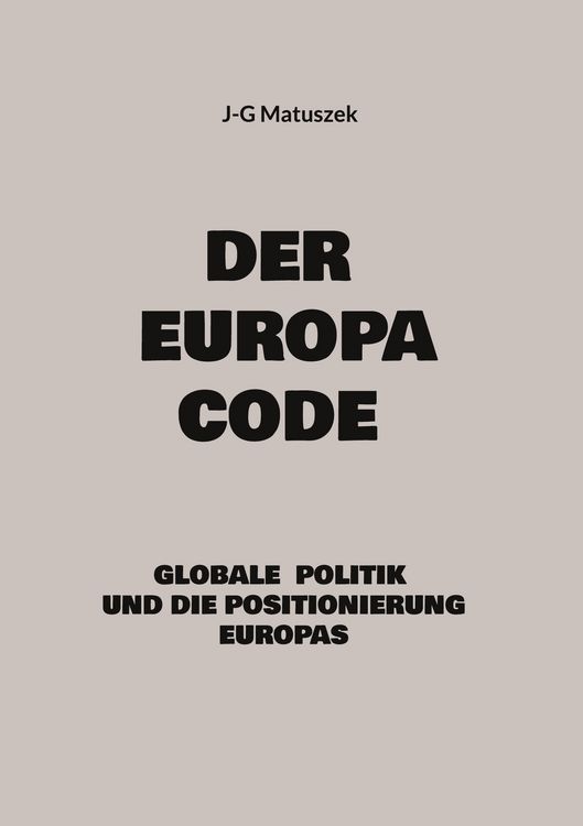 Produktbild: Der Europa Code