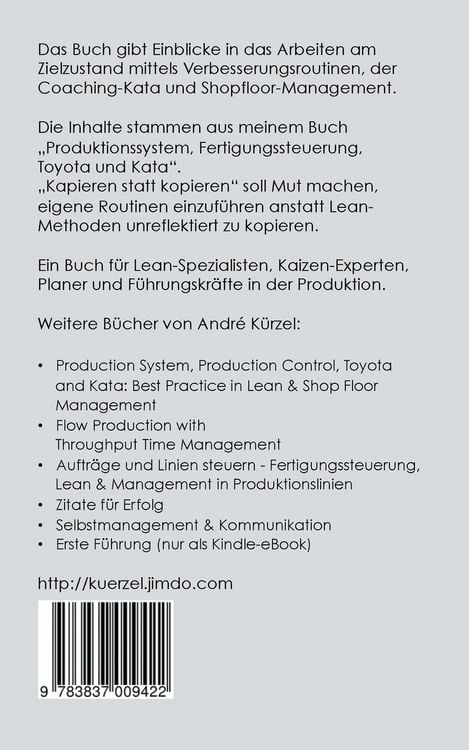 Produktbild: Kata in der Produktion