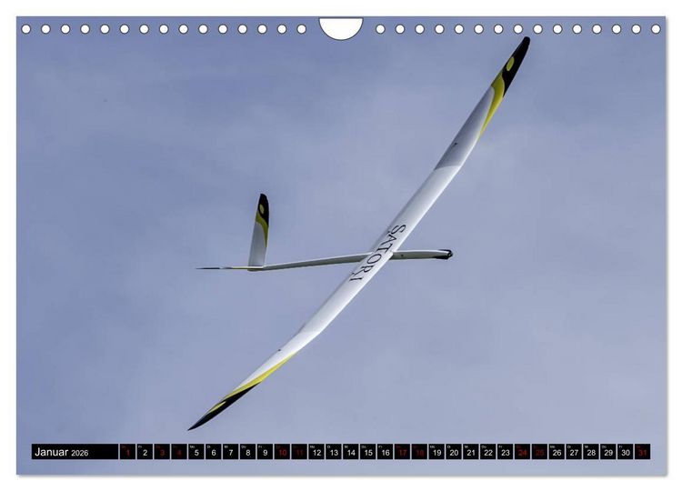 Produktbild: F-5J Segler, Bilder zur Bavarian Open Serie (Wandkalender 2026 DIN A4 quer), CALVENDO Monatskalender