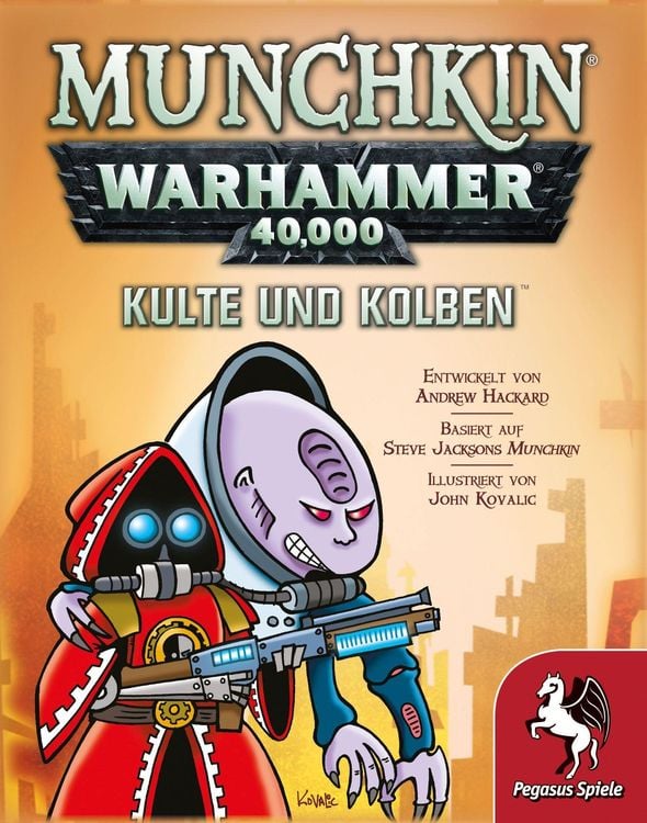 Produktbild: Munchkin Warhammer 40.000: Kulte und Kolben (Spiel-Zubehör)
