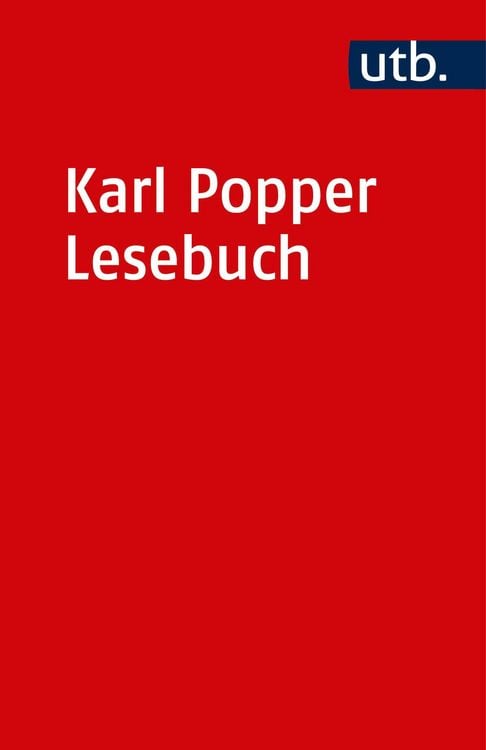 Produktbild: Karl Popper Lesebuch