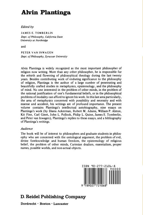 Produktbild: Alvin Plantinga