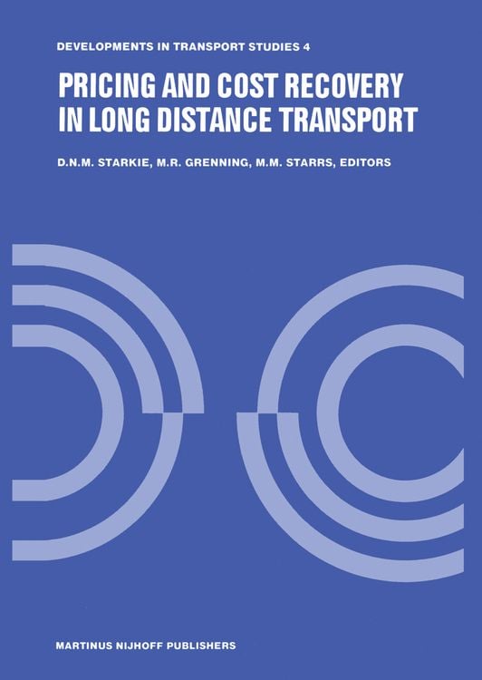 Produktbild: Pricing and Cost Recovery in Long Distance Transport