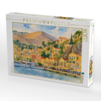 Produktbild: CALVENDO Puzzle Symi, Dodekanes Insel | 2000 Teile Lege-Gr&ouml;&szlig;e 90x67cm Foto-Puzzle f&uuml;r gl&uuml;ckliche Stunden
