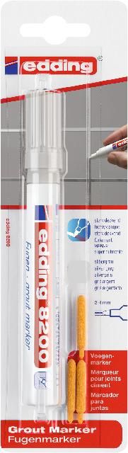 Produktbild: Edding 8200 4-8200-1-4026 Fugenmarker Silber-Grau 2 mm, 4mm