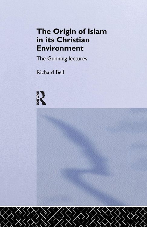Produktbild: The Origin of Islam in Its Christian Environment