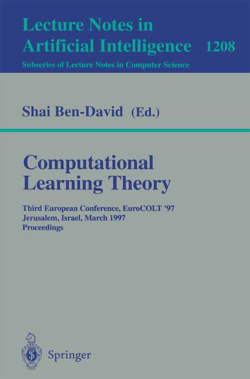 Produktbild: Computational Learning Theory