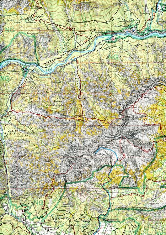 Produktbild: Ennstaler Alpen, Ges&auml;use 1:25.000