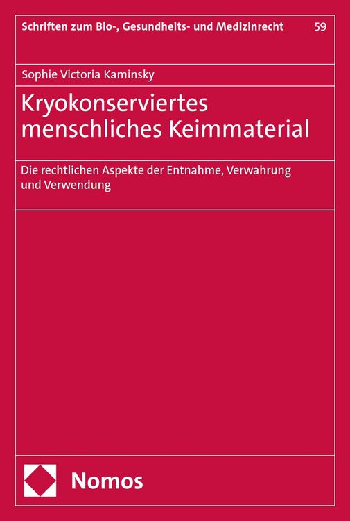 Produktbild: Kryokonserviertes menschliches Keimmaterial