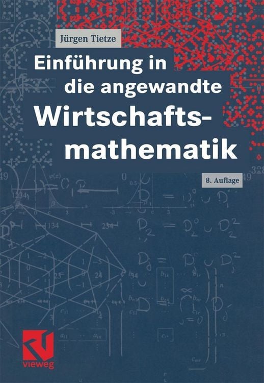 Produktbild: Einf&uuml;hrung in die angewandte Wirtschaftsmathematik
