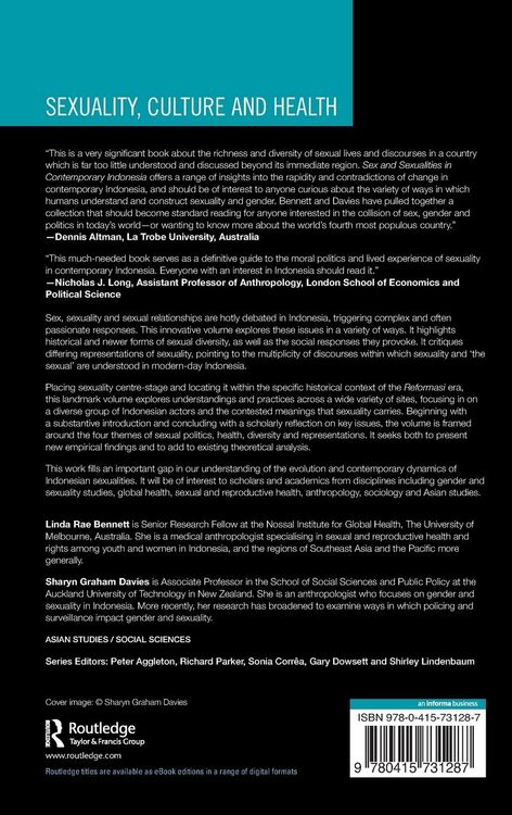 Produktbild: Sex and Sexualities in Contemporary Indonesia