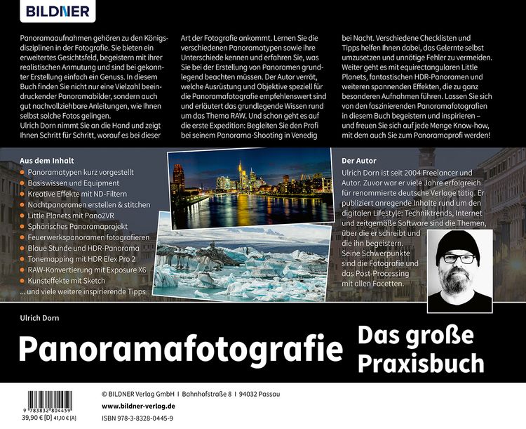 Produktbild: Panoramafotografie - Das gro&szlig;e Praxisbuch