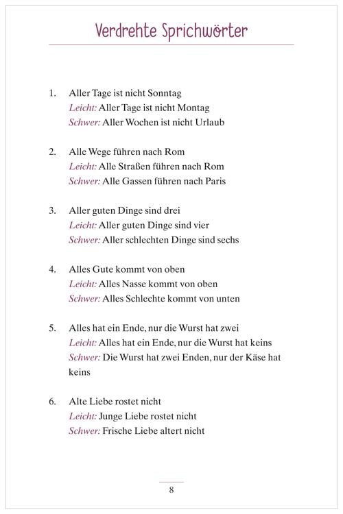 Produktbild: V&ouml;llig verdreht. Das Sprichw&ouml;rter-Quiz f&uuml;r Senioren
