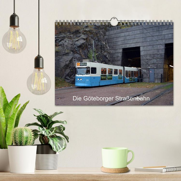 Produktbild: Die G&ouml;teborger Stra&szlig;enbahn (Wandkalender 2026 DIN A4 quer), CALVENDO Monatskalender