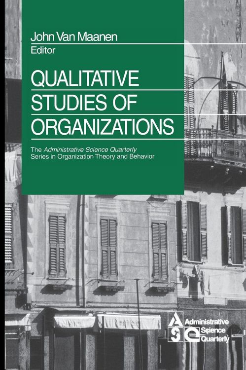 Produktbild: Qualitative Studies of Organizations